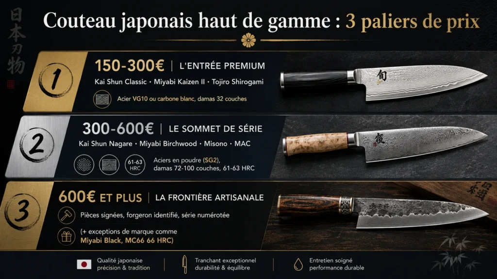 couteau japonais haut de gamme
