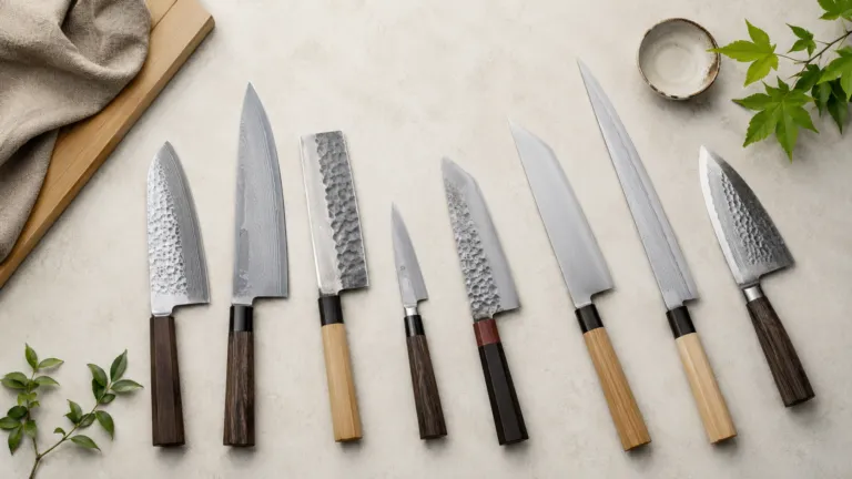 types de couteaux japonais