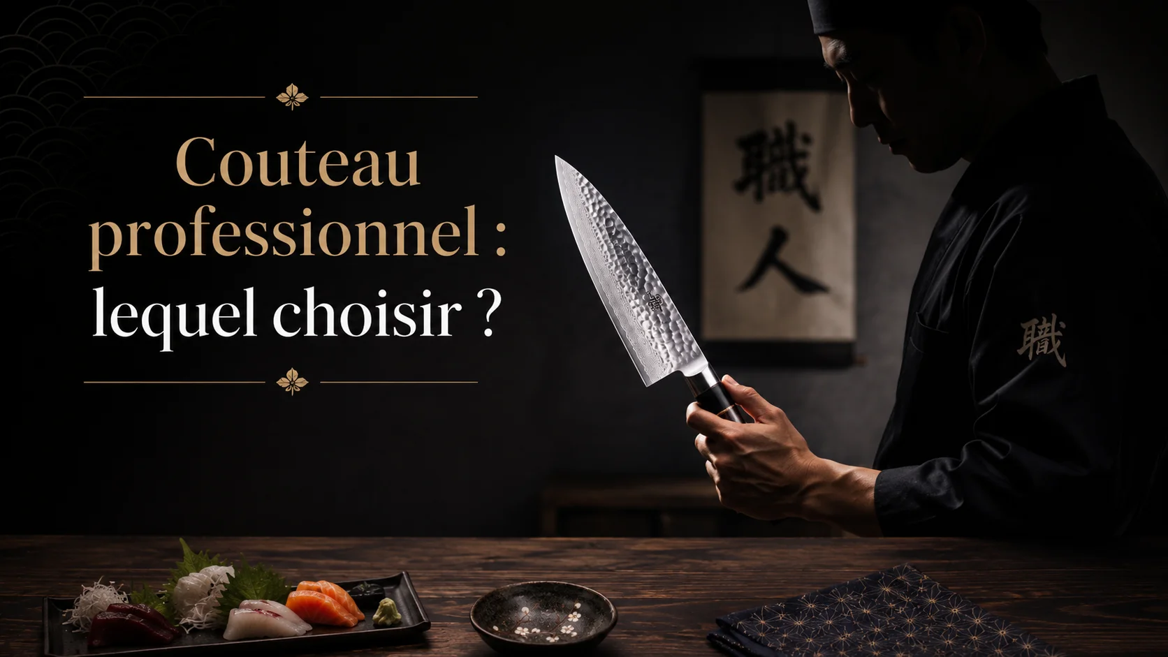 couteau japonais pro