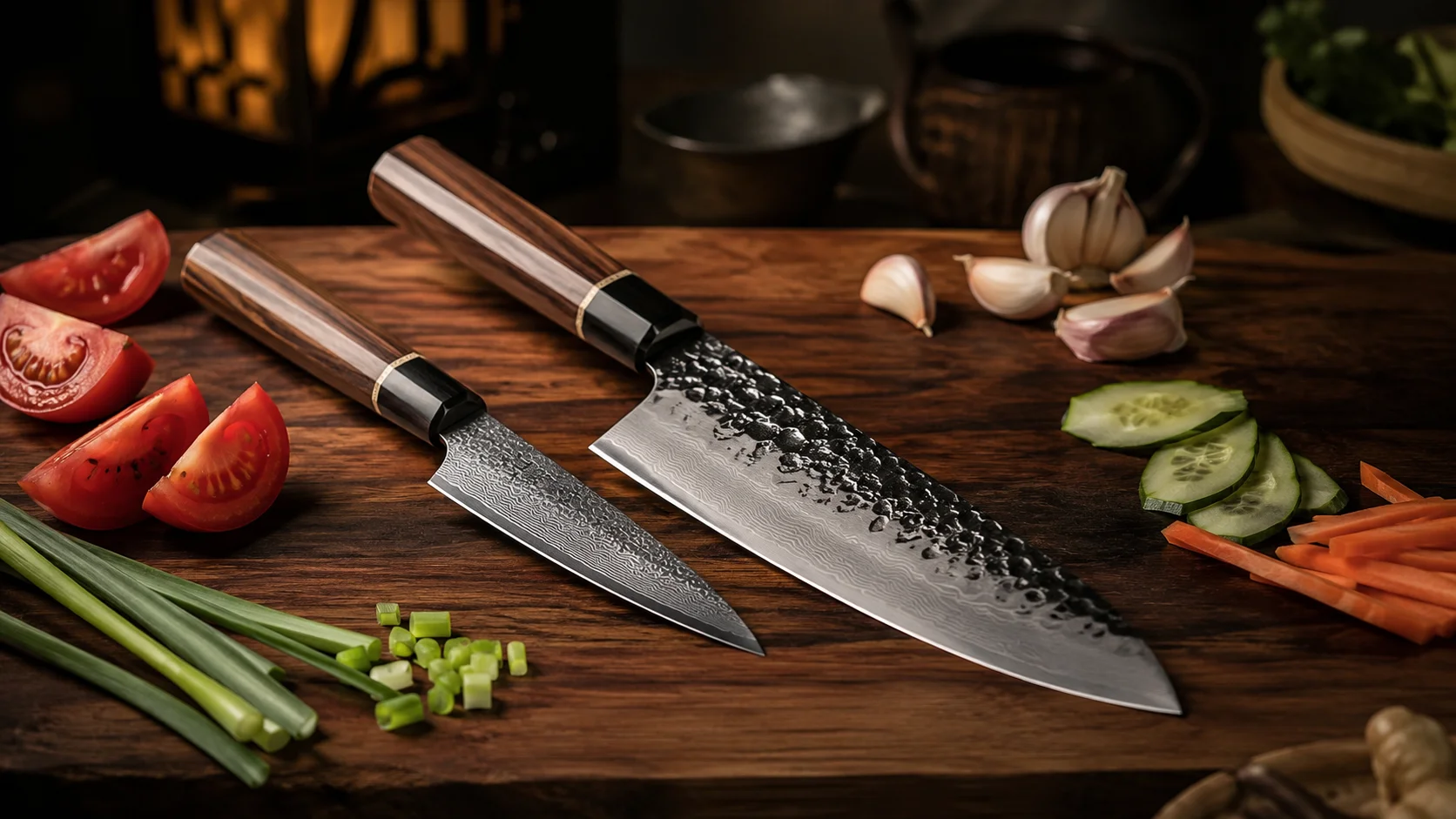 couteau japonais profils