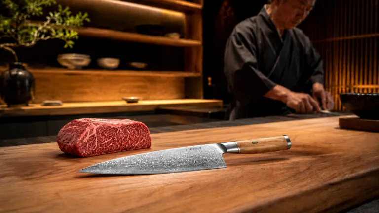 couteau de chef japonais