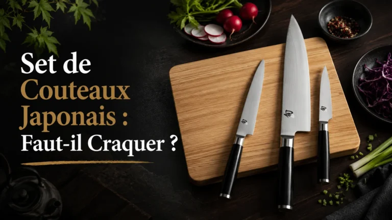 set couteaux japonais