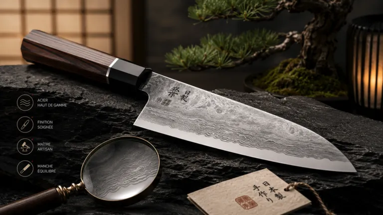 reconnaître un vrai couteau japonais