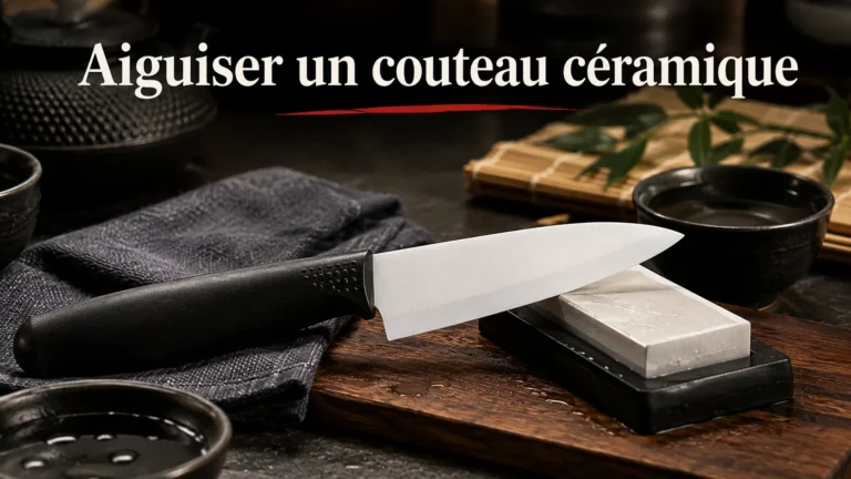 aiguiser un couteau céramique
