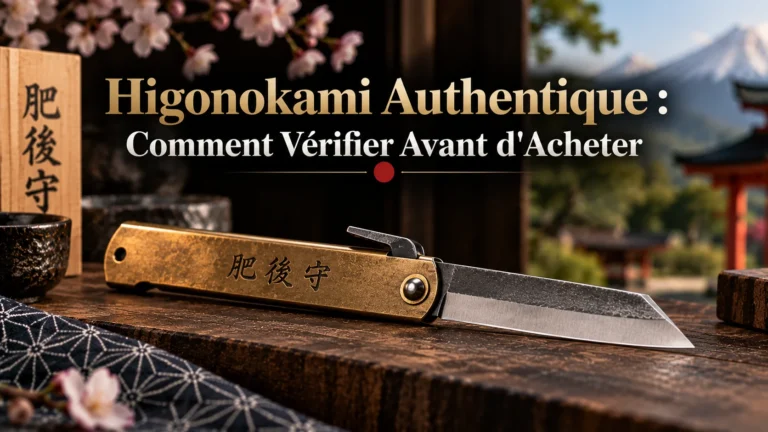 Authenticité du Higonokami au Japon