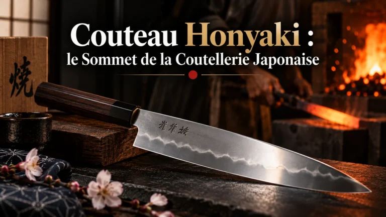 Couteau Honyaki