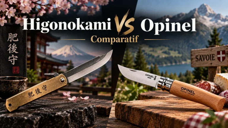 Higonokami vs Opinel