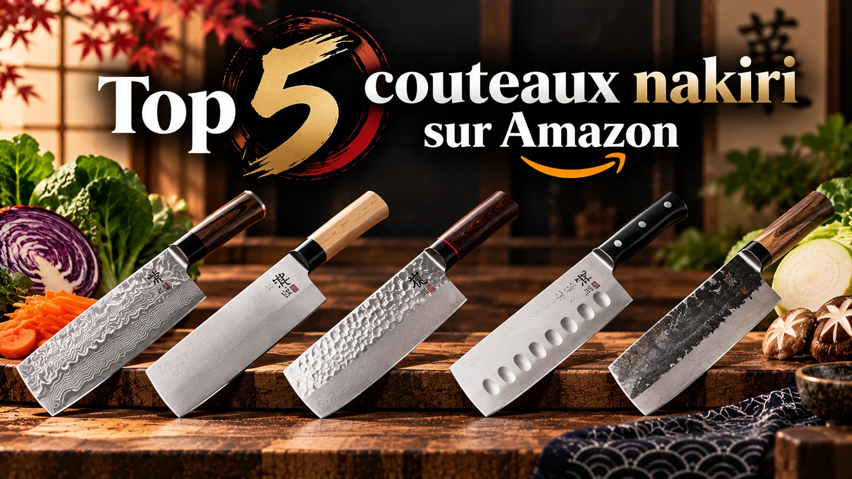 Meilleur couteau nakiri sur Amazon