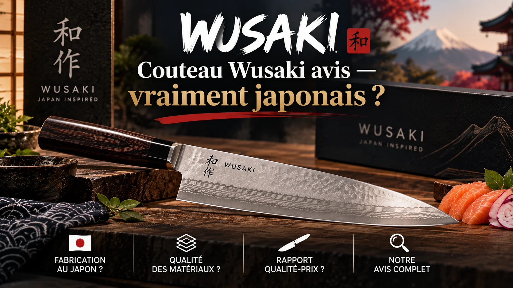 couteau wusaki : vrai japonais ?